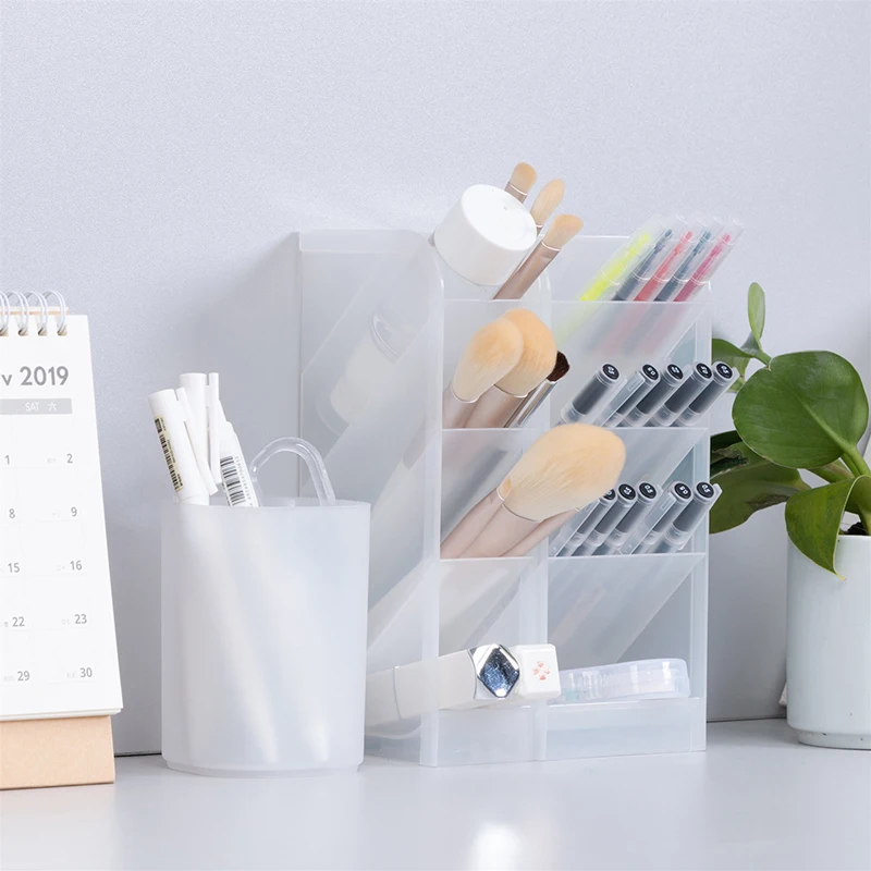 Pen Holder Desk Organizer Cute Stationery 2021 for School Supplies Desktop Office Accessories Makeup Pencil Holder Brush Stand
Pen Holder Desk Organizer Cute Stationery 2021 for School Supplies Desktop Office Accessories Makeup Pencil Holder Brush Stand