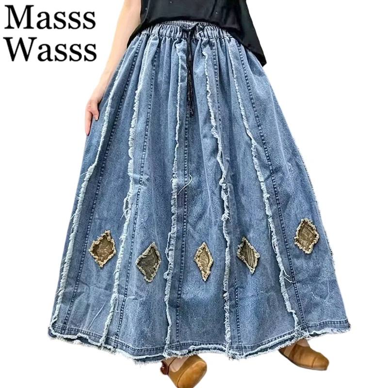 Masss Wasss British Design Fashion Denim Skirts Females 2026 Vintage Classic Embroidery Clothes Womens Summer Leisure Streetwear
Masss Wasss British Design Fashion Denim Skirts Females 2026 Vintage Classic Embroidery Clothes Womens Summer Leisure Streetwear