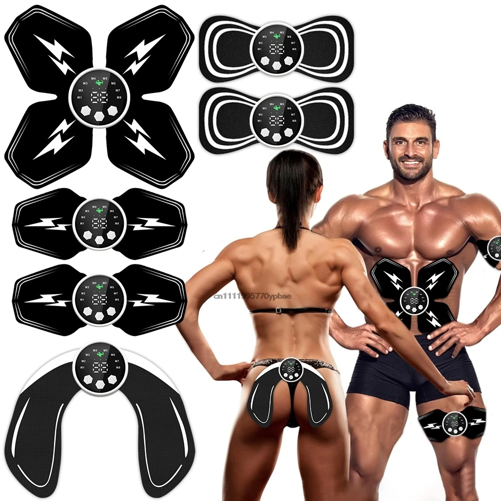 EMS Muscle Stimulator - Abdominal Trainer Body Toning Electric Fitness Massager for ABS Arm Slimming Shaping
EMS Muscle Stimulator - Abdominal Trainer Body Toning Electric Fitness Massager for ABS Arm Slimming Shaping