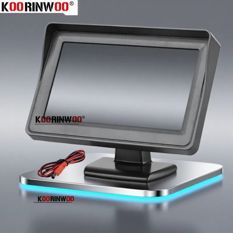 Koorinwoo Car Screen Video System AV1/2 TFT Universal Parking Android Auto Accessories Vehicle Monitor 4.3" For Rear View Camera
Koorinwoo Car Screen Video System AV1/2 TFT Universal Parking Android Auto Accessories Vehicle Monitor 4.3" For Rear View Camera