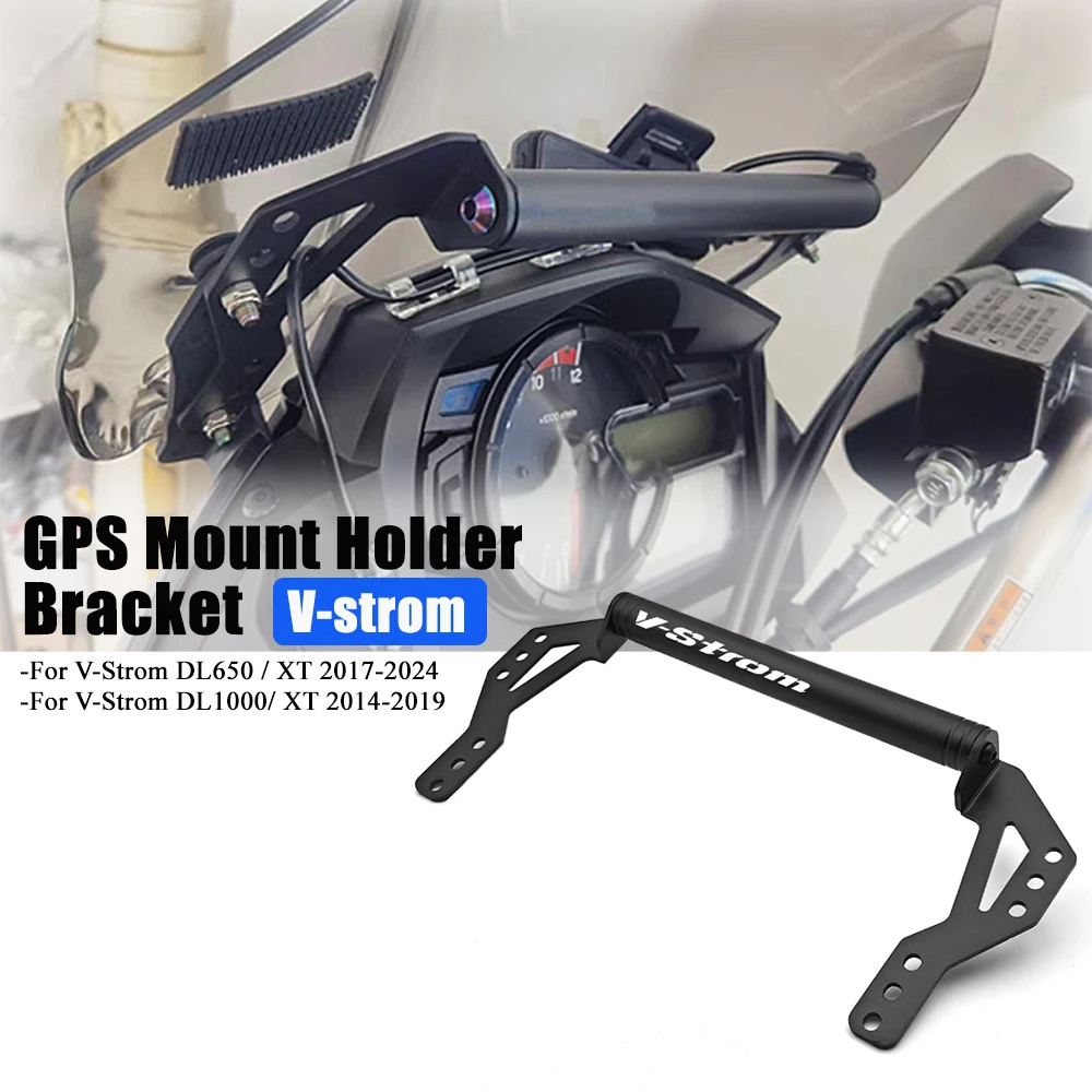 Phone Holder GPS Mount Navigation Bracket Holder Bar For Suzuki V-strom DL1000 2014-2019 Vstrom DL 650 DL650 XT 650XT 2017-2024
Phone Holder GPS Mount Navigation Bracket Holder Bar For Suzuki V-strom DL1000 2014-2019 Vstrom DL 650 DL650 XT 650XT 2017-2024