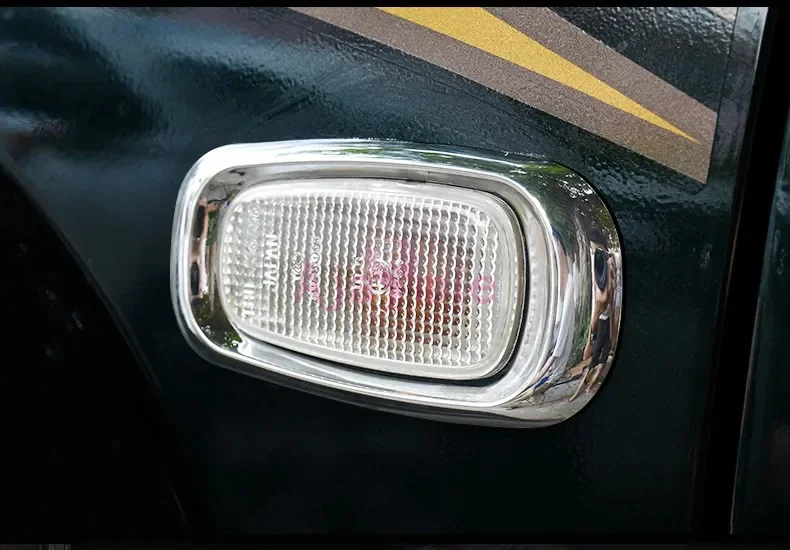For Toyota Land Cruiser Prado FJ120 2003-2009 Side Lamp Cover Light Sticker Trim Frame Overlay Chrome Car Styling Accessories
For Toyota Land Cruiser Prado FJ120 2003-2009 Side Lamp Cover Light Sticker Trim Frame Overlay Chrome Car Styling Accessories