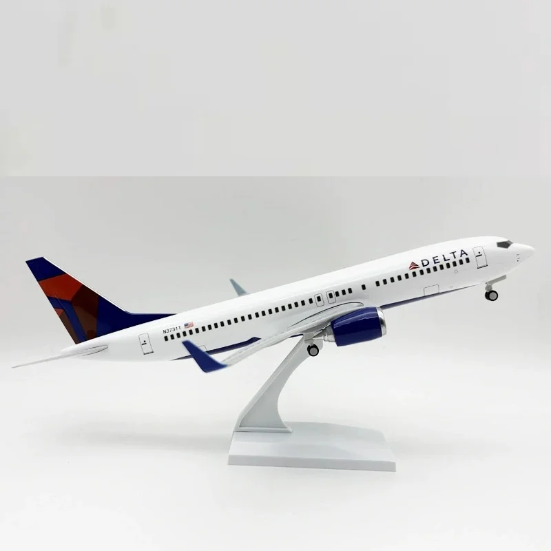 Airplanes Model B737 Delta Airlines With Stand Aircraft Model 30CM 1:130 Scale 747 Resin Model Plane Kits To Build Ornament
Airplanes Model B737 Delta Airlines With Stand Aircraft Model 30CM 1:130 Scale 747 Resin Model Plane Kits To Build Ornament
