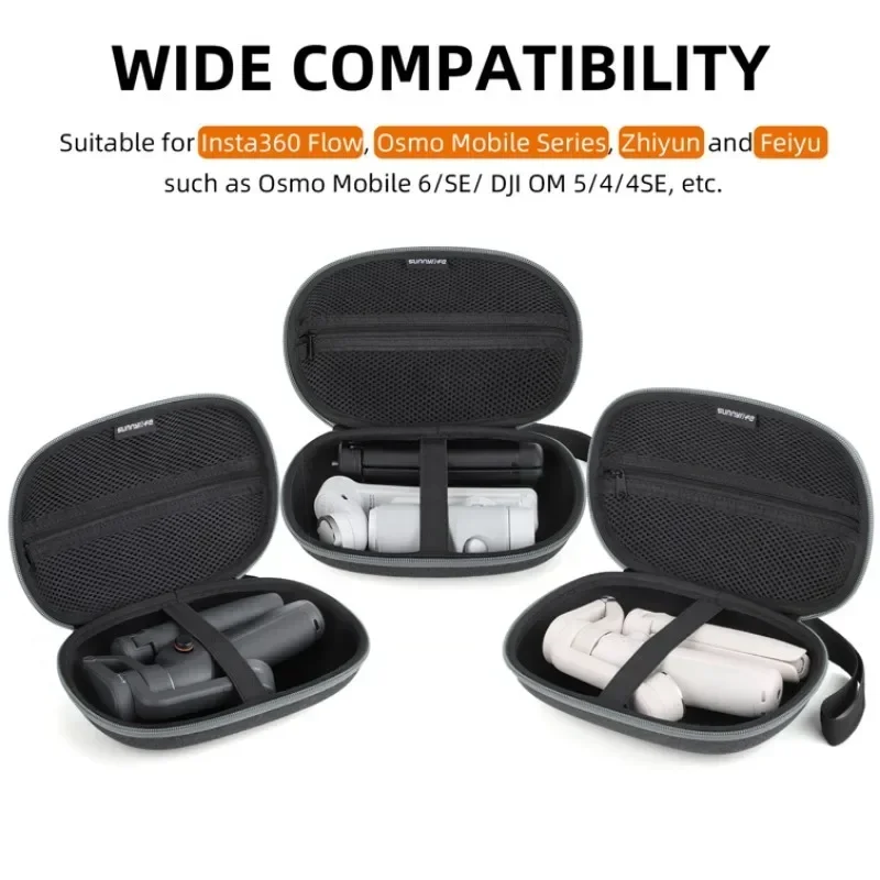 For DJI Smart Phone Mini Bag Protective Handbag Gimbal Carrying Case for Insta360 Flow/ Osmo Mobile 6/ OM 5
For DJI Smart Phone Mini Bag Protective Handbag Gimbal Carrying Case for Insta360 Flow/ Osmo Mobile 6/ OM 5