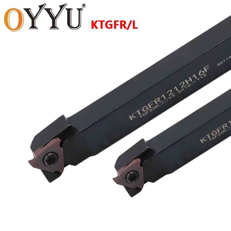 KTGFR Turning Tool KTGFR1010 KTGFR1212 KTGFR1616 KTGFR2020 KTGFR2525 CNC Slotting Tool Holder Shank Rod External Lathe Cutter
KTGFR Turning Tool KTGFR1010 KTGFR1212 KTGFR1616 KTGFR2020 KTGFR2525 CNC Slotting Tool Holder Shank Rod External Lathe Cutter