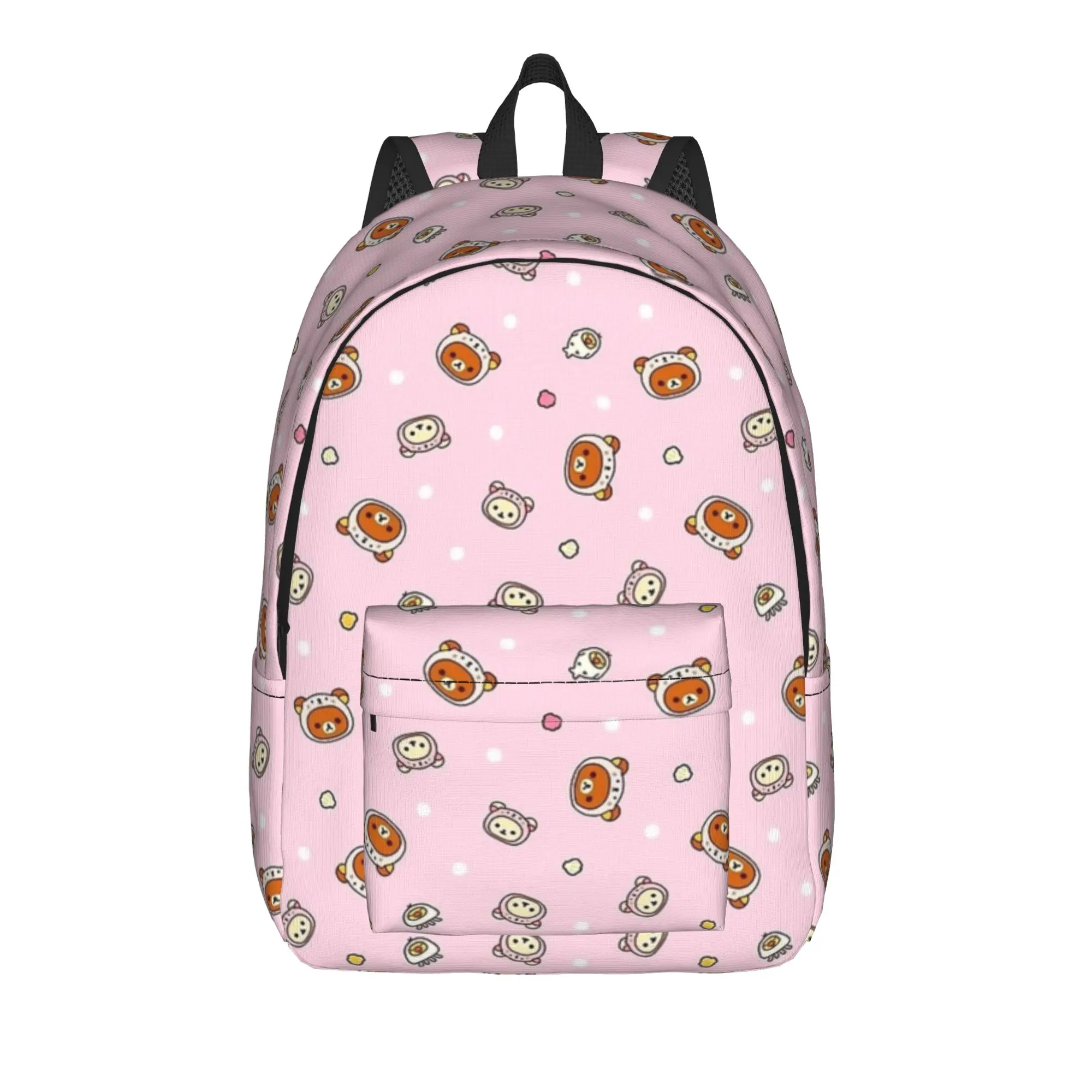 Kawaii Pink Rilakkumas Pattern Casual Backpack Durable High School Business Daypack for Men Women College Canvas Bags
Kawaii Pink Rilakkumas Pattern Casual Backpack Durable High School Business Daypack for Men Women College Canvas Bags