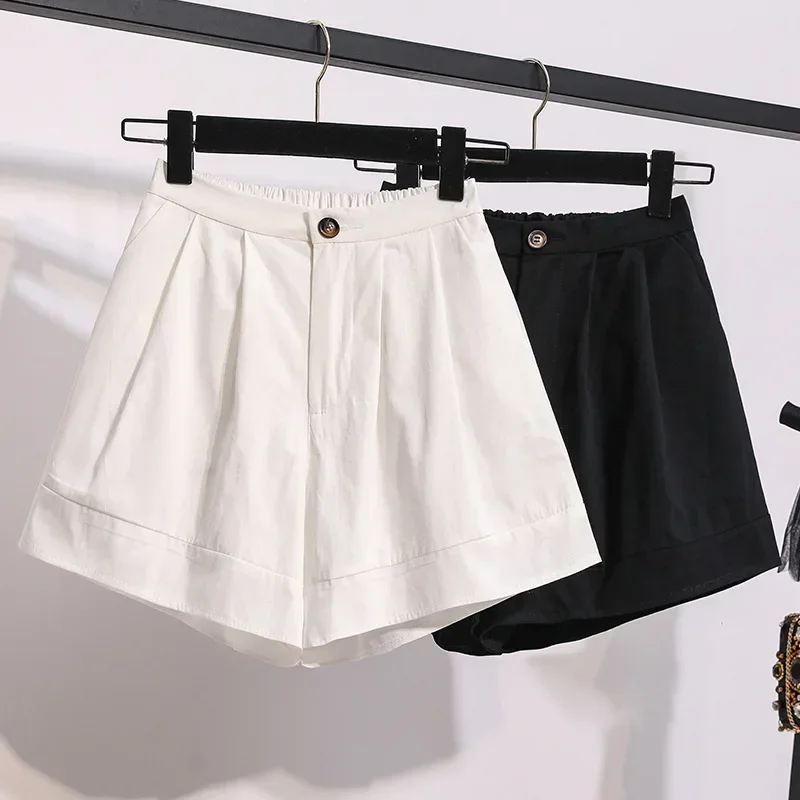 Pop Loose Straight Leg Short Pants Women's Summer Thin Cotton Washed Casual Trousers Skirt Plus Size Fashion Korean Style
Pop Loose Straight Leg Short Pants Women's Summer Thin Cotton Washed Casual Trousers Skirt Plus Size Fashion Korean Style