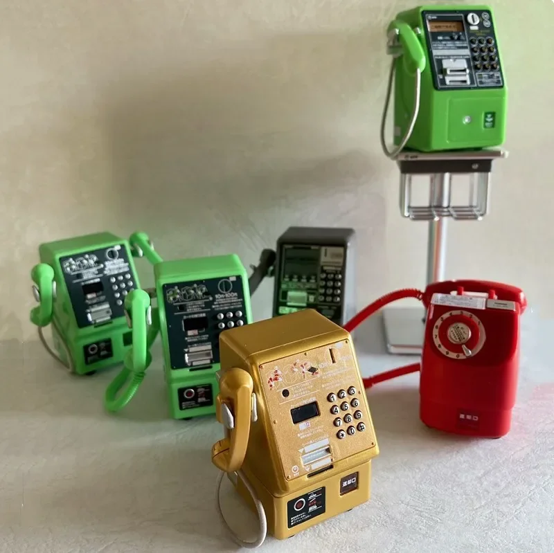 Japanese Genuine Gacha Scale Model Simulation Retro Japan Public Telephone New Edition Miniature Model Action Figure Toys
Japanese Genuine Gacha Scale Model Simulation Retro Japan Public Telephone New Edition Miniature Model Action Figure Toys