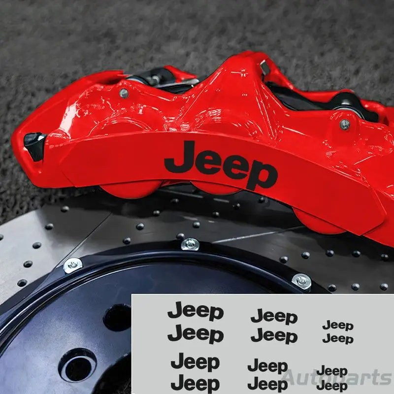 6pcs/set Heat Resistance Caliper Decals Wheel Decor Vinyl Sticker For Jeep Wrangler JK JL Compass Renegade Grand Patriot Liberty
6pcs/set Heat Resistance Caliper Decals Wheel Decor Vinyl Sticker For Jeep Wrangler JK JL Compass Renegade Grand Patriot Liberty