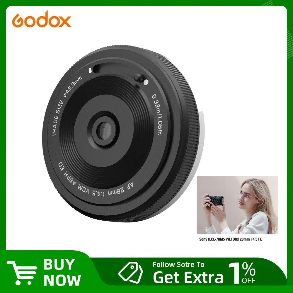 VILTROX AF 28mm F4.5 Autofocus Full Frame Lens Retro Ultra-thin For Sony E Mount A7C A6400 A6700 ZV-E10 A7M5 lente para sony
VILTROX AF 28mm F4.5 Autofocus Full Frame Lens Retro Ultra-thin For Sony E Mount A7C A6400 A6700 ZV-E10 A7M5 lente para sony