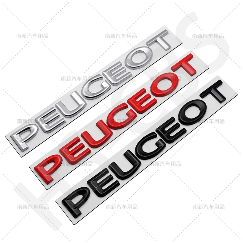 3D Metal Car Rear Trunk Badge Bumper Emblem Stickers for Peugeot 107 108 206 207 208 301 306 307 308 407 408 2008 4008 5008 3008
3D Metal Car Rear Trunk Badge Bumper Emblem Stickers for Peugeot 107 108 206 207 208 301 306 307 308 407 408 2008 4008 5008 3008