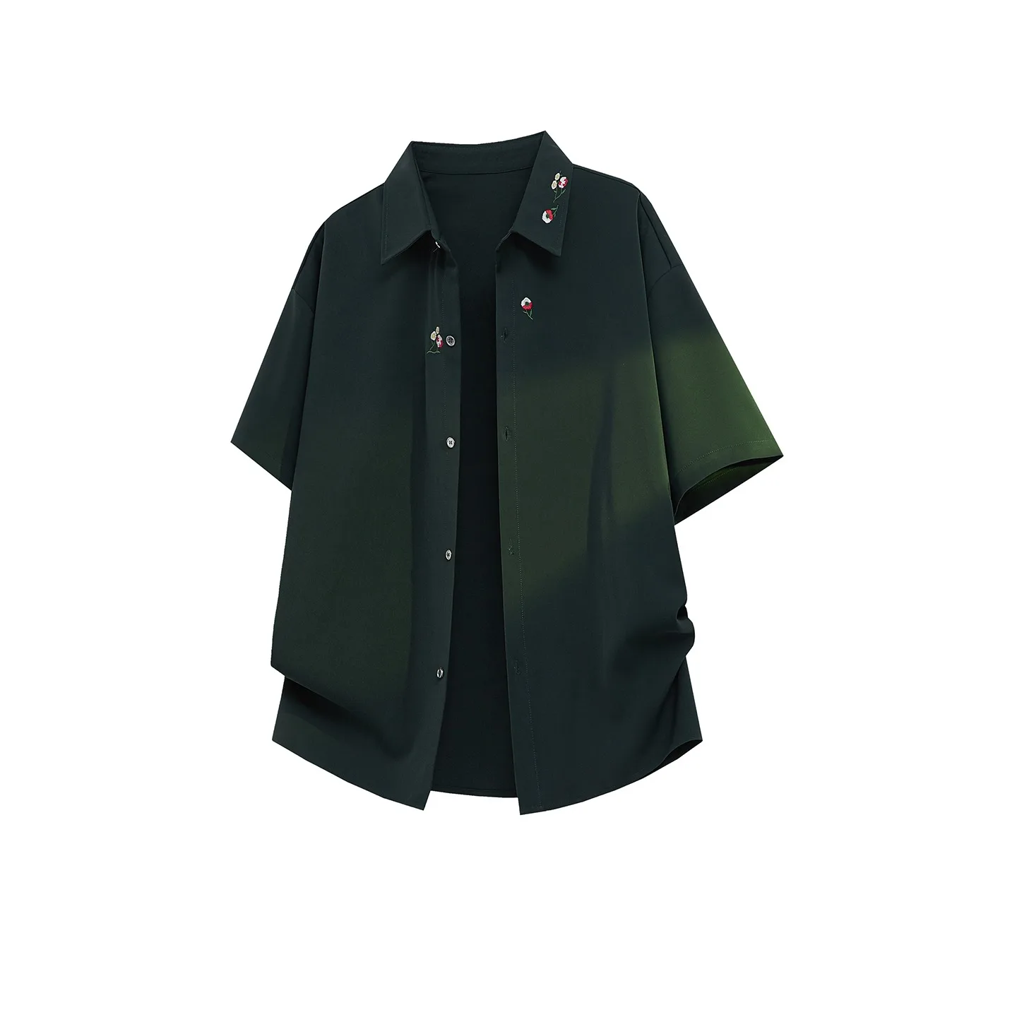 Loose Fit Casual Style Embroidered Short Sleeve Men's Shirt Summer Breathable Comfortable Polyester Fiber Mr. WH Trendy Fashion
Loose Fit Casual Style Embroidered Short Sleeve Men's Shirt Summer Breathable Comfortable Polyester Fiber Mr. WH Trendy Fashion