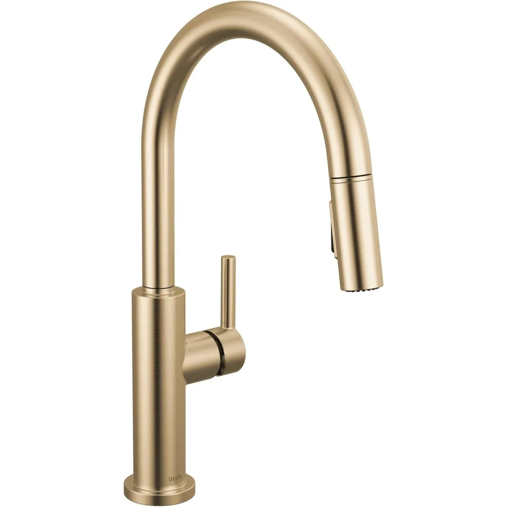 Modern Brushed Gold Pull-Down Spray Kitchen Faucet, Single Hole Sink Mixer Tap, Single Handle, Champagne Finish
Modern Brushed Gold Pull-Down Spray Kitchen Faucet, Single Hole Sink Mixer Tap, Single Handle, Champagne Finish