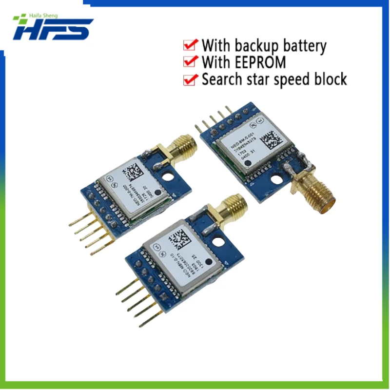 NEO-6M NEO-7M Double Sided GPS Mini Module NEO-M8N Satellite Positioning Microcontroller SCM MCU Development Board for Arduino
NEO-6M NEO-7M Double Sided GPS Mini Module NEO-M8N Satellite Positioning Microcontroller SCM MCU Development Board for Arduino