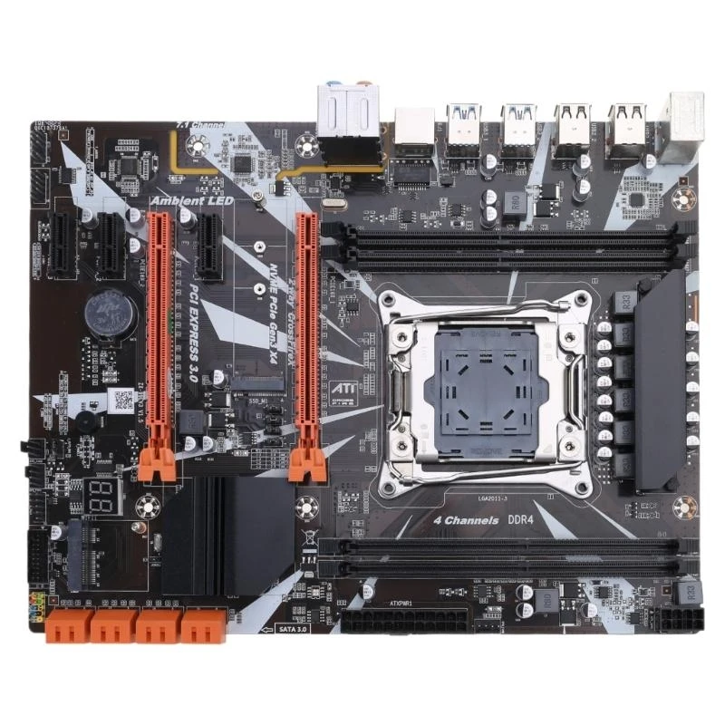 U55C X99 Computer Motherboard LGA2011-V3 4 Channel DDR4 Desktop Module Professional
U55C X99 Computer Motherboard LGA2011-V3 4 Channel DDR4 Desktop Module Professional