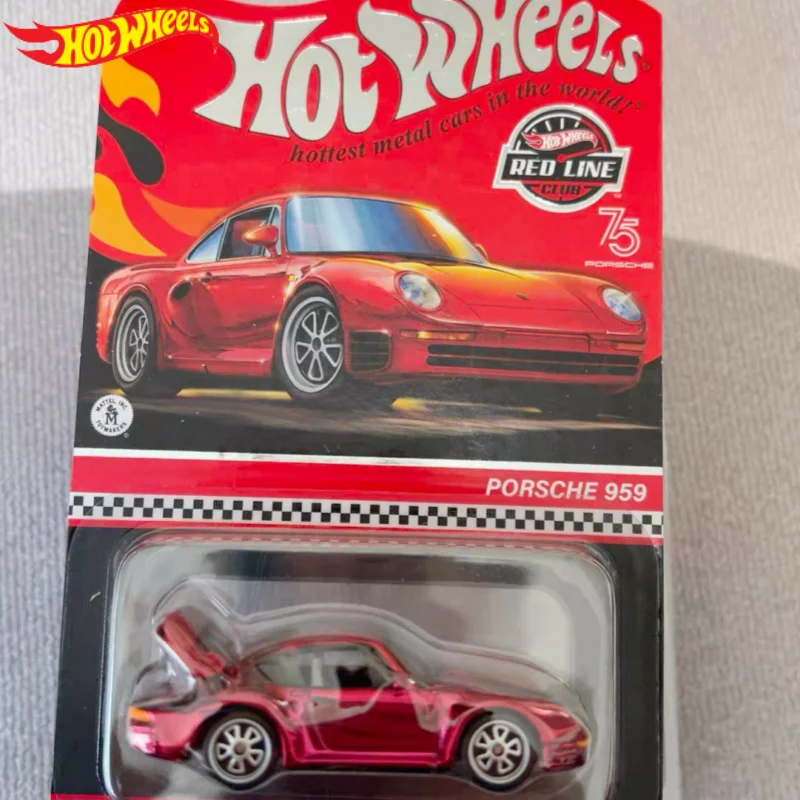 Original Hot Wheels 1/64 Red Line Club RLC Porsche 1986 Porsche 959 Electroplated Red Collection Die-Cast Car Model Toys
Original Hot Wheels 1/64 Red Line Club RLC Porsche 1986 Porsche 959 Electroplated Red Collection Die-Cast Car Model Toys