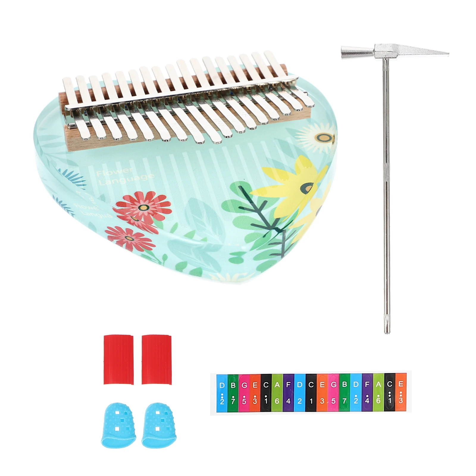 Stickers for Children Children's Musical Instrument Lynba Creative Kalimba Portable Finger Pianio Miniature Thumb Piano Decor
Stickers for Children Children's Musical Instrument Lynba Creative Kalimba Portable Finger Pianio Miniature Thumb Piano Decor