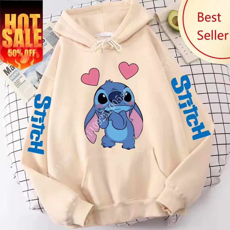 Cute Stitch Hoodies Women Lilo and Stitch Hoodie Cartoon Harajuku Pullover Tops Man Woman Sweatshirts Hoody Autumn Winter
Cute Stitch Hoodies Women Lilo and Stitch Hoodie Cartoon Harajuku Pullover Tops Man Woman Sweatshirts Hoody Autumn Winter