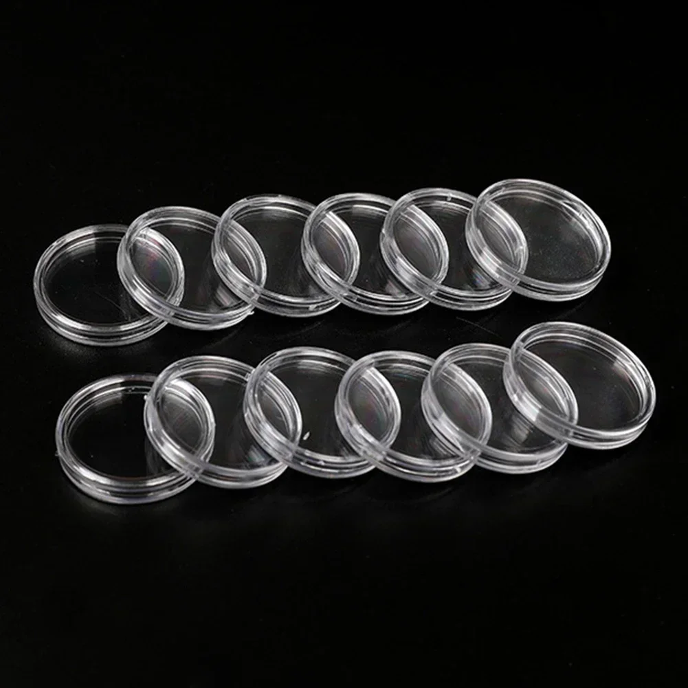 100 Pcs 30mm Coin Capsules Storage Case Plastic Transparent Clear Box Holder For Copper/sliver/gold Commemorative Coins Storing
100 Pcs 30mm Coin Capsules Storage Case Plastic Transparent Clear Box Holder For Copper/sliver/gold Commemorative Coins Storing