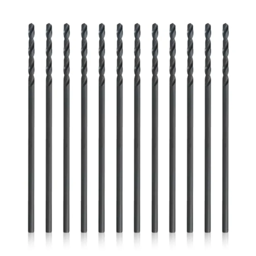 3/32" x 12" High Speed Steel Aircraft Extension Drill Bit Pack of 12 D/AA Series
3/32" x 12" High Speed Steel Aircraft Extension Drill Bit Pack of 12 D/AA Series