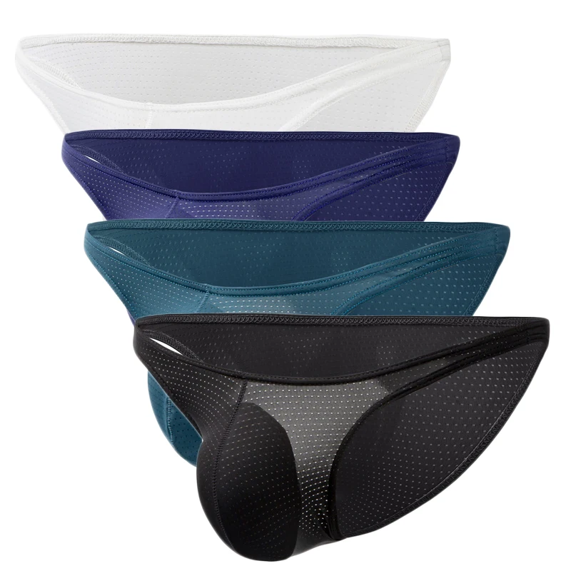 4PCS Sexy Men Briefs Summer Soft Underwear U Convex Low Waist Thin Men's Underwear Briefs Slip Underpants Jockstrap Homewear
4PCS Sexy Men Briefs Summer Soft Underwear U Convex Low Waist Thin Men's Underwear Briefs Slip Underpants Jockstrap Homewear