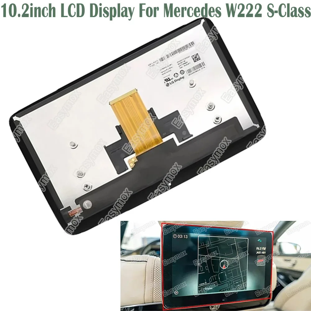LA102WH2(SL)(01) 10.2inch LCD Display For Mercedes W222 S-Class Car Entertainment Multimedia Screen Replacement LA102WH2-SL01
LA102WH2(SL)(01) 10.2inch LCD Display For Mercedes W222 S-Class Car Entertainment Multimedia Screen Replacement LA102WH2-SL01