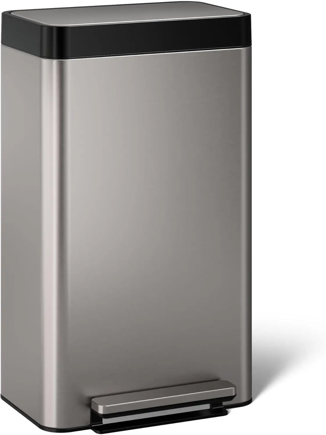 8 Gallon Hands-Free Kitchen Step Can, Quiet-Close Lid, Stainless Steel Trash Can with Foot Pedal
8 Gallon Hands-Free Kitchen Step Can, Quiet-Close Lid, Stainless Steel Trash Can with Foot Pedal