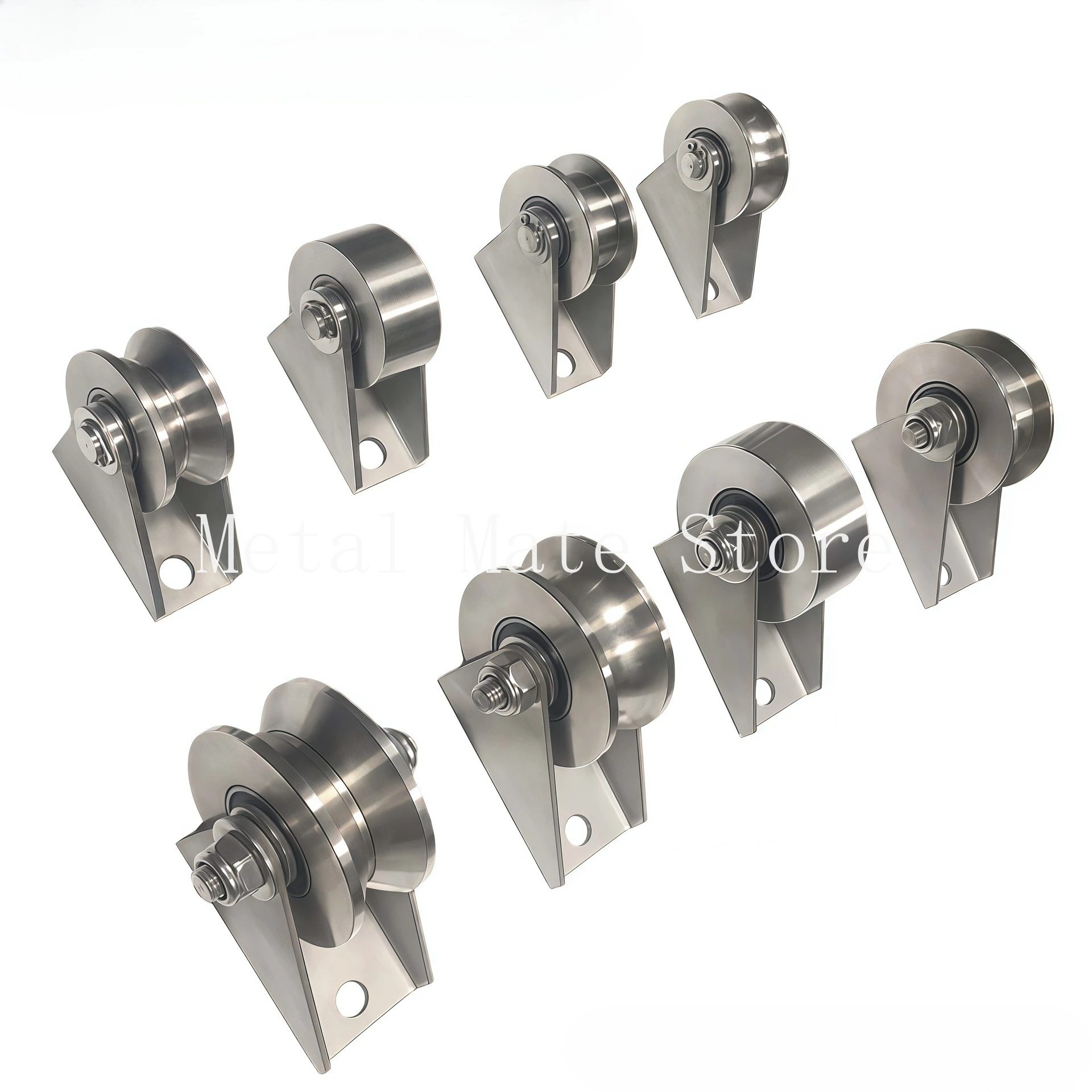 201 Stainless Steel Rail Wheel Bearing Fixed Pulley Gate Fall Protection H-Type UV-Type Sliding Door Lifting Wire Rope Wheel
201 Stainless Steel Rail Wheel Bearing Fixed Pulley Gate Fall Protection H-Type UV-Type Sliding Door Lifting Wire Rope Wheel