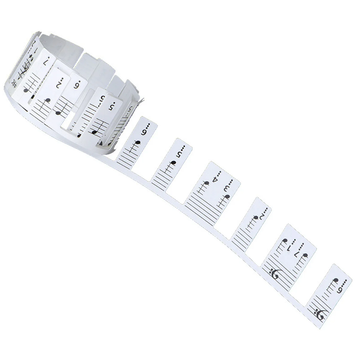 Piano Keyboard Stickers Electronic Organs Notes Nail Strips Transparent Accessory Music Instrument Supplies
Piano Keyboard Stickers Electronic Organs Notes Nail Strips Transparent Accessory Music Instrument Supplies