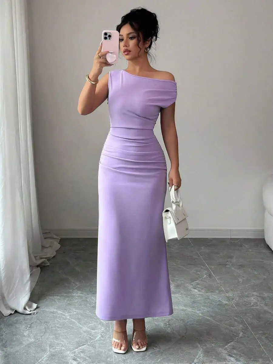 Off Shoulder Waist Cinched Bodycon Elegant Romantic Women Dress
Off Shoulder Waist Cinched Bodycon Elegant Romantic Women Dress