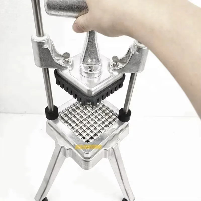 Высококачественная коммерческая 1/2-дюймовая алюминиевая ручная нарезка для овощей и фруктов, простой в использовании измельчитель для дома, ресторана, магазина еды
Высококачественная коммерческая 1/2-дюймовая алюминиевая ручная нарезка для овощей и фруктов, простой в использовании измельчитель для дома, ресторана, магазина еды