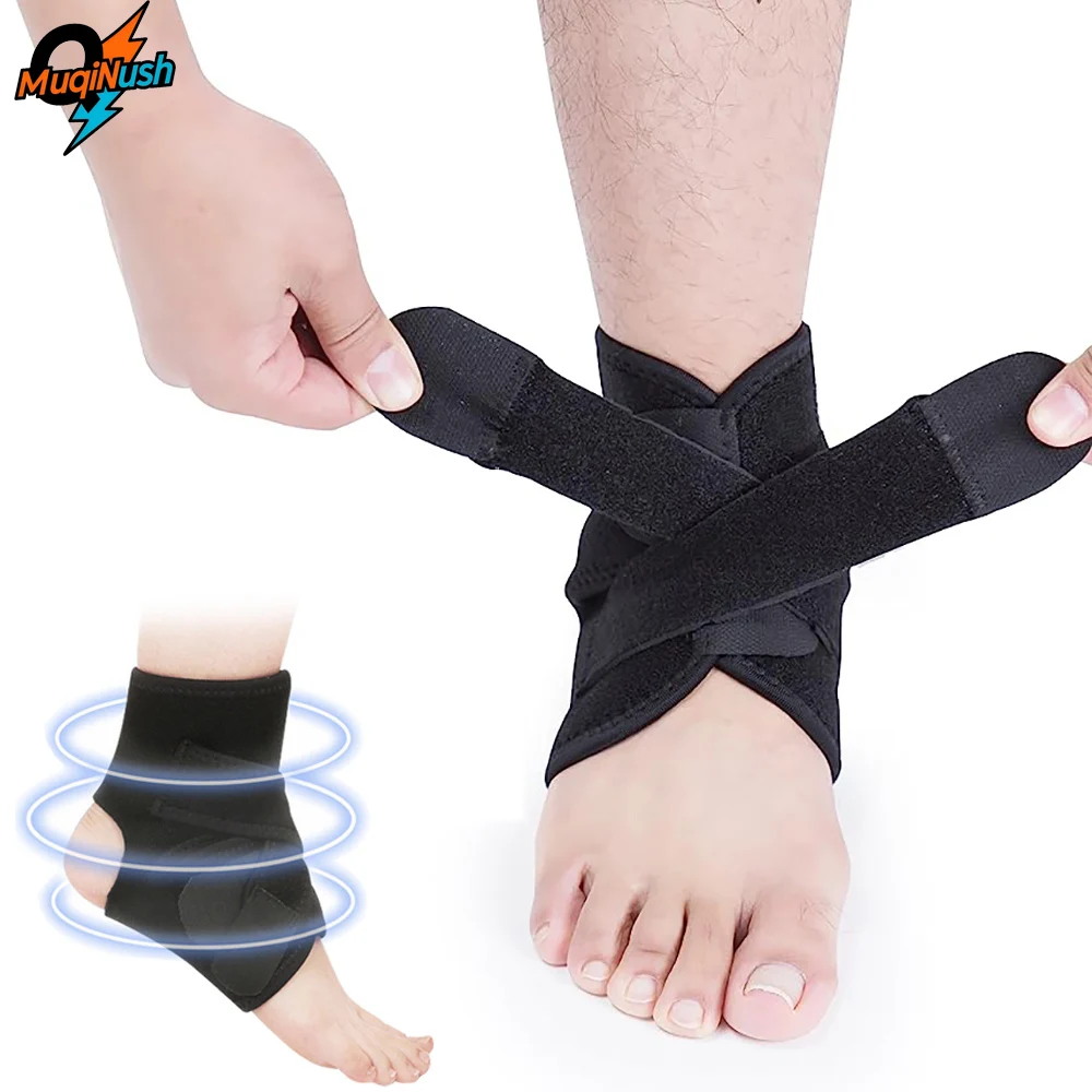 MuqiNush Adjustable Ankle Brace Breathable Comfortable Elastic Support for Running Basketball Volleyball Foot Tendon PainRelief
MuqiNush Adjustable Ankle Brace Breathable Comfortable Elastic Support for Running Basketball Volleyball Foot Tendon PainRelief