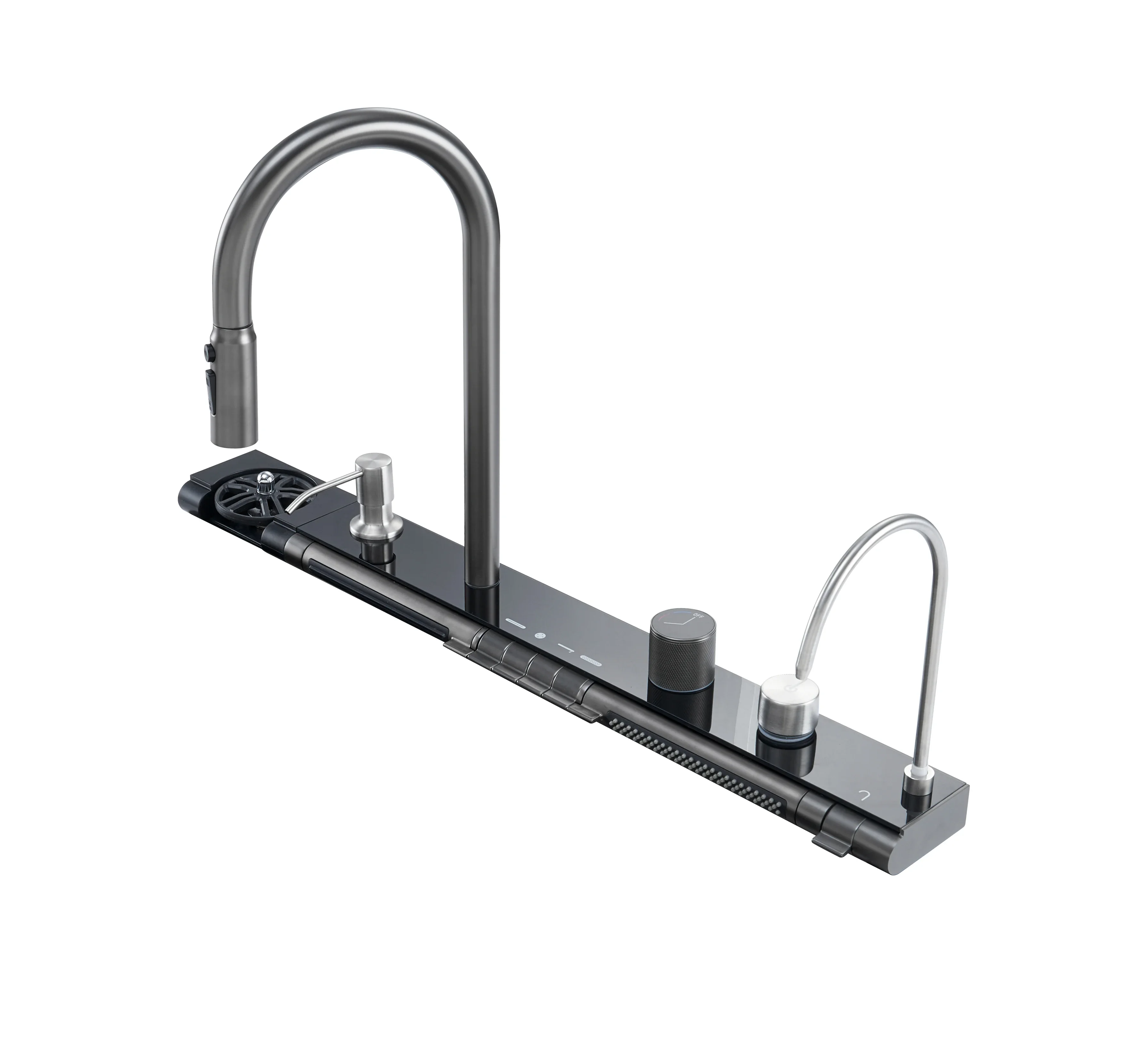 Multifunction Sink Waterfall Gun Grey Popular Hot Sale New Design Kitchen Sink Faucet
Multifunction Sink Waterfall Gun Grey Popular Hot Sale New Design Kitchen Sink Faucet