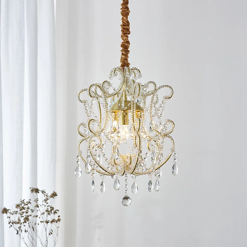 European luxury crystal chandelier corridor Restaurant Bar French retro romantic crystal lamp free shipping
European luxury crystal chandelier corridor Restaurant Bar French retro romantic crystal lamp free shipping