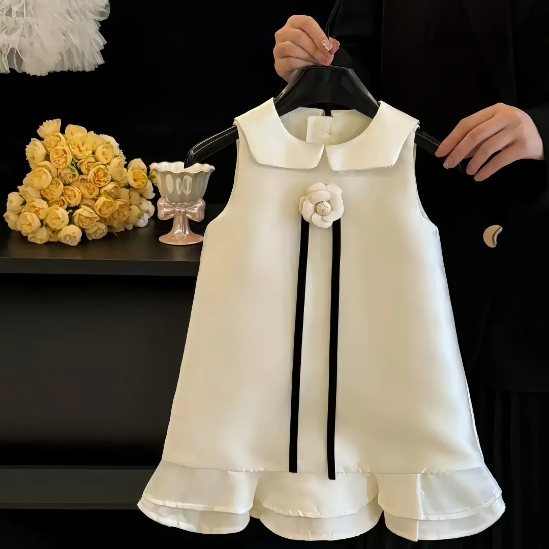 Girls' Elegant Wedding Attire Flower Girl Dress Adorned 3D Floral E Women's Wedding Party Attire Dress свадебное платье
Girls' Elegant Wedding Attire Flower Girl Dress Adorned 3D Floral E Women's Wedding Party Attire Dress свадебное платье