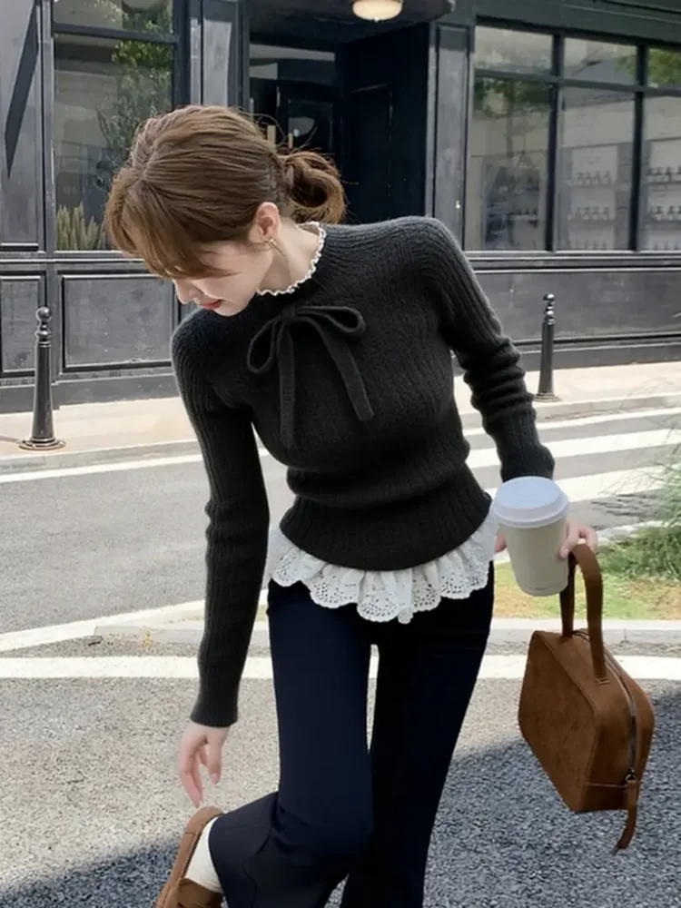 Женский вязаный свитер с глубокими глазами, зима 2026, новый роскошный дизайн Sle, искусственный двухсекционный топ высокого качества
Женский вязаный свитер с глубокими глазами, зима 2026, новый роскошный дизайн Sle, искусственный двухсекционный топ высокого качества