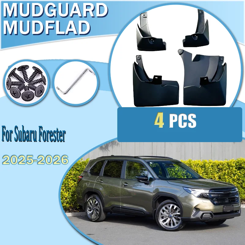 Car Mudguard For Subaru Forester SL 2025 2026 MudFlaps Wheel Fender Guards Dust-proof Splash Protect Protection Auto Accessories
Car Mudguard For Subaru Forester SL 2025 2026 MudFlaps Wheel Fender Guards Dust-proof Splash Protect Protection Auto Accessories