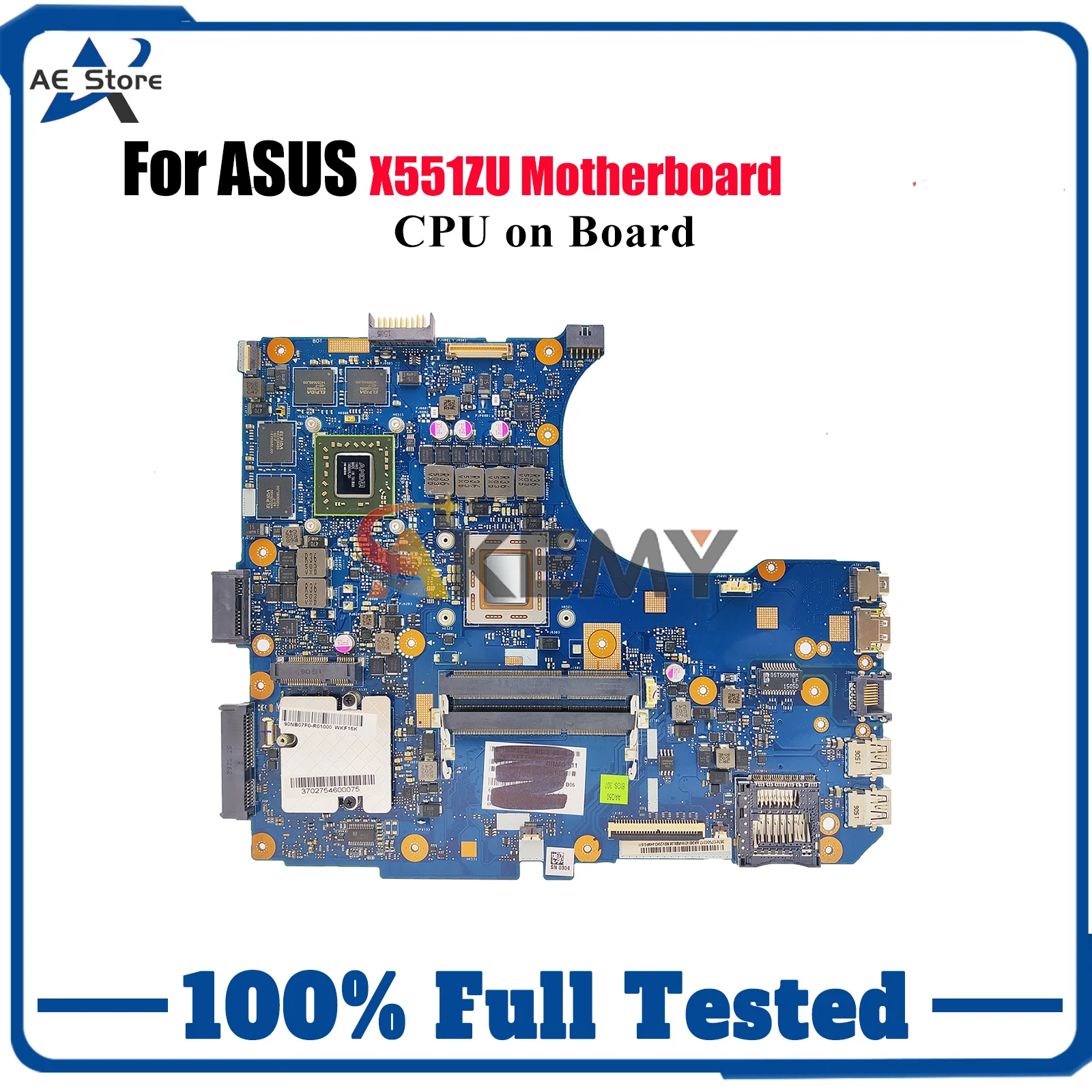 X551ZU Laptop Motherboard For ASUS VivoBook X551ZU X551Z Notebook Mainboard With CPU 100% tests OK fast shipping High quality
X551ZU Laptop Motherboard For ASUS VivoBook X551ZU X551Z Notebook Mainboard With CPU 100% tests OK fast shipping High quality