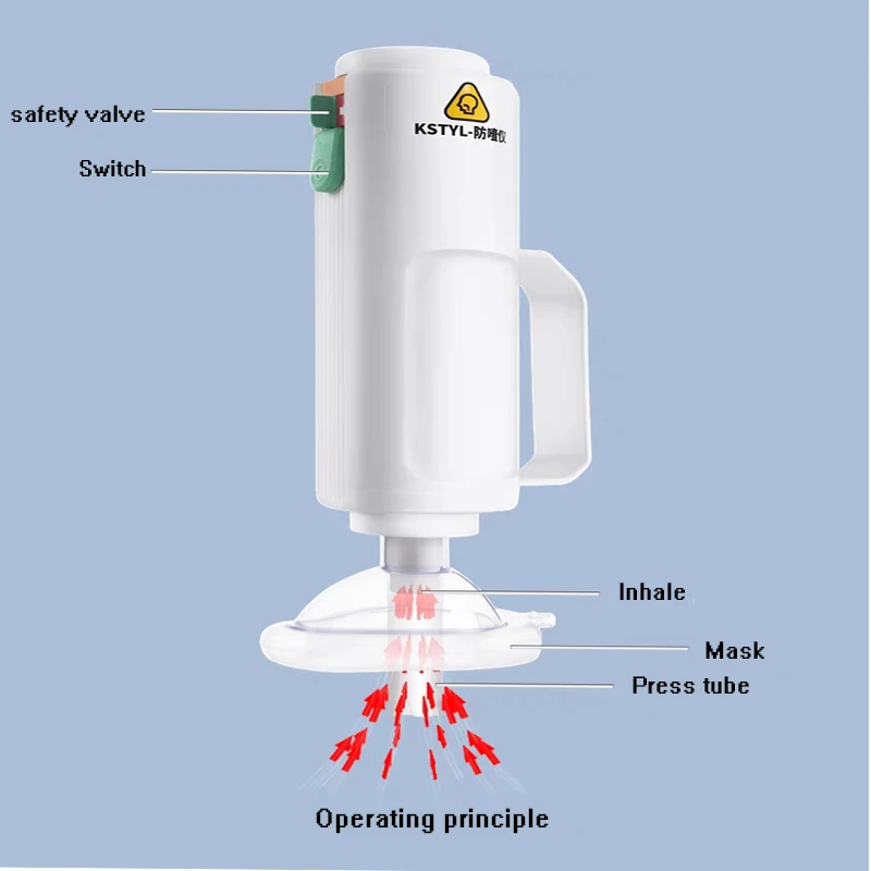 Automatic Adult Children's Emergency Anti-choking Rescue Device Mask Automatic Anti-Choking Instrument Throat Blockage
Automatic Adult Children's Emergency Anti-choking Rescue Device Mask Automatic Anti-Choking Instrument Throat Blockage