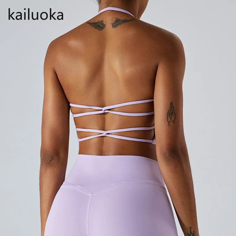 Sexy Hanging Neck Sports Undershirt Women Yoga Bra Quick Dry Back Running Fitness Underwear Yoga Shirts Workout Tops
Sexy Hanging Neck Sports Undershirt Women Yoga Bra Quick Dry Back Running Fitness Underwear Yoga Shirts Workout Tops