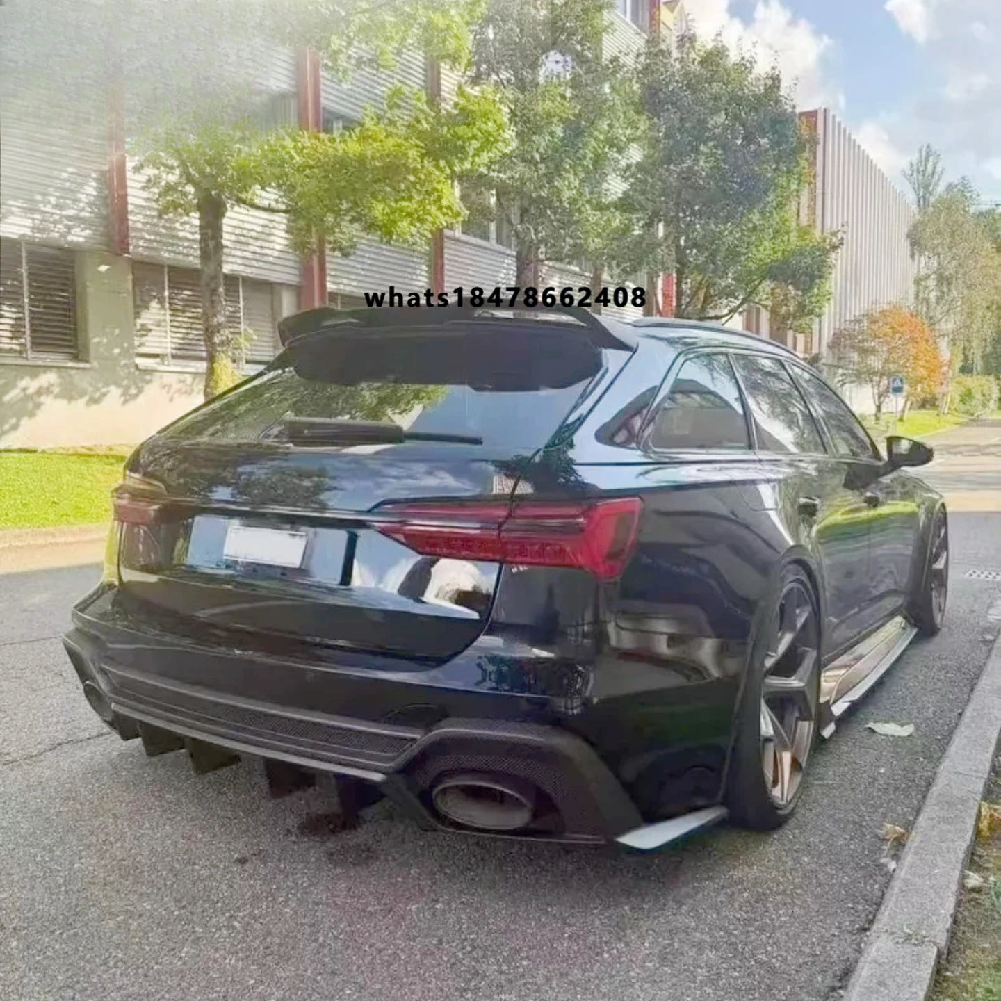 RS6 RS7 C8 Rear Bumper Diffuser Carbon Fiber Separator Rear Lip for RS6 RS7 C8 2019-2024
RS6 RS7 C8 Rear Bumper Diffuser Carbon Fiber Separator Rear Lip for RS6 RS7 C8 2019-2024