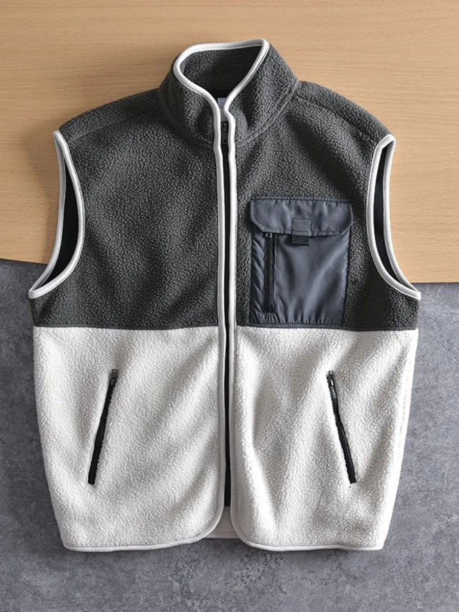 Теплый жилет Fce Jaet, мужская повседневная верхняя одежда с воротником-стойкой, осенне-зимняя модная рабочая одежда стандартной посадки, специальная широкая рабочая одежда
Теплый жилет Fce Jaet, мужская повседневная верхняя одежда с воротником-стойкой, осенне-зимняя модная рабочая одежда стандартной посадки, специальная широкая рабочая одежда