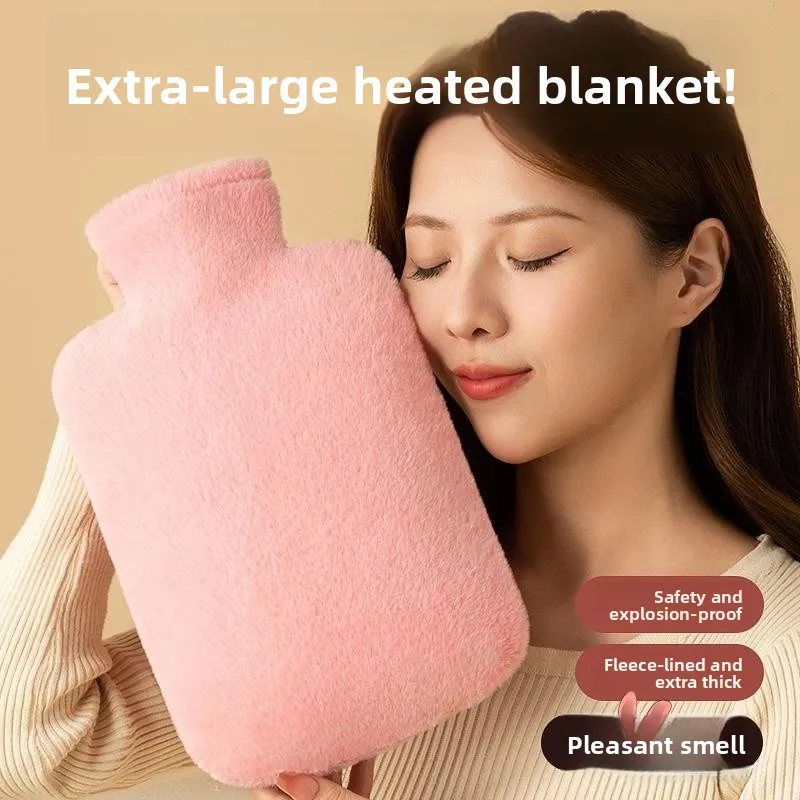 Thiened Plu Hot Water Bottle Women's Sle Removable Cover Warm Hand Warmer Explosive Proof Large Size New Model
Thiened Plu Hot Water Bottle Women's Sle Removable Cover Warm Hand Warmer Explosive Proof Large Size New Model