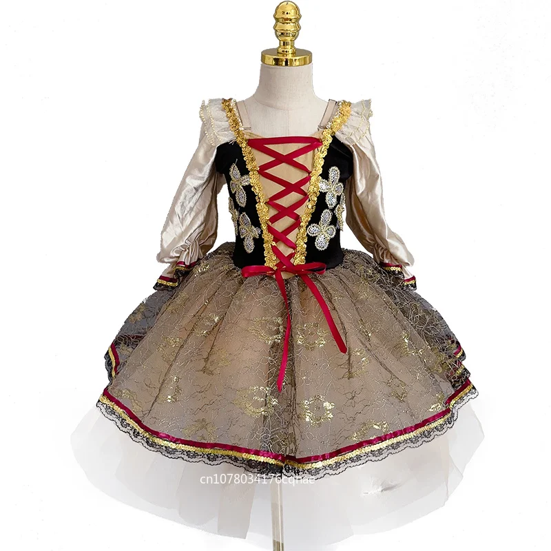 Girls Giselle Professional Ballet Tutu Skirt Sequin Palace Long Ballet Dancing Dress Children Romantic Tutus Ballerina Costumes
Girls Giselle Professional Ballet Tutu Skirt Sequin Palace Long Ballet Dancing Dress Children Romantic Tutus Ballerina Costumes