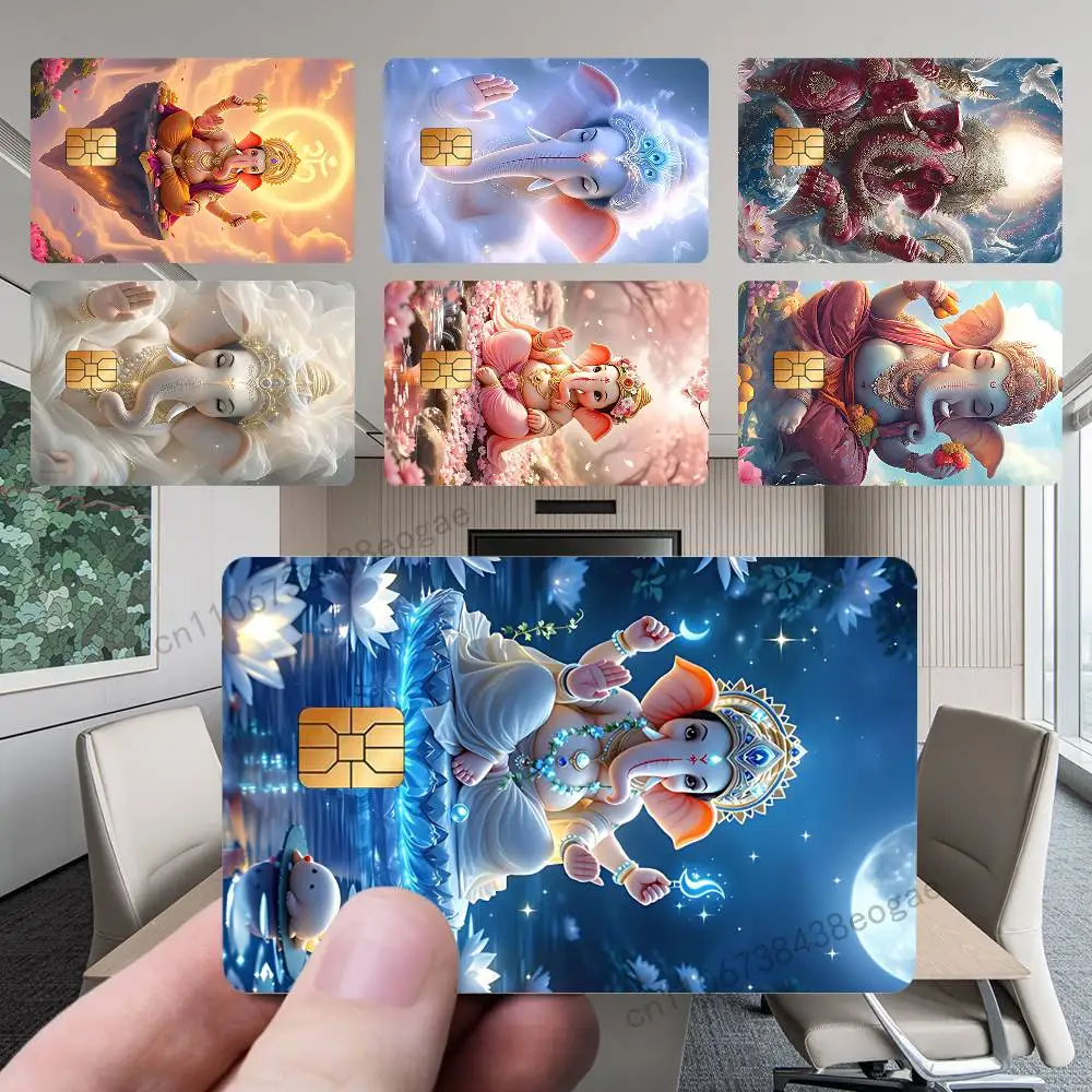 India Faith Art Ganesha Bank Credit Cards Bus Pass Stickers Cool Decoration Waterproof 4PCS Card Protective Film
India Faith Art Ganesha Bank Credit Cards Bus Pass Stickers Cool Decoration Waterproof 4PCS Card Protective Film