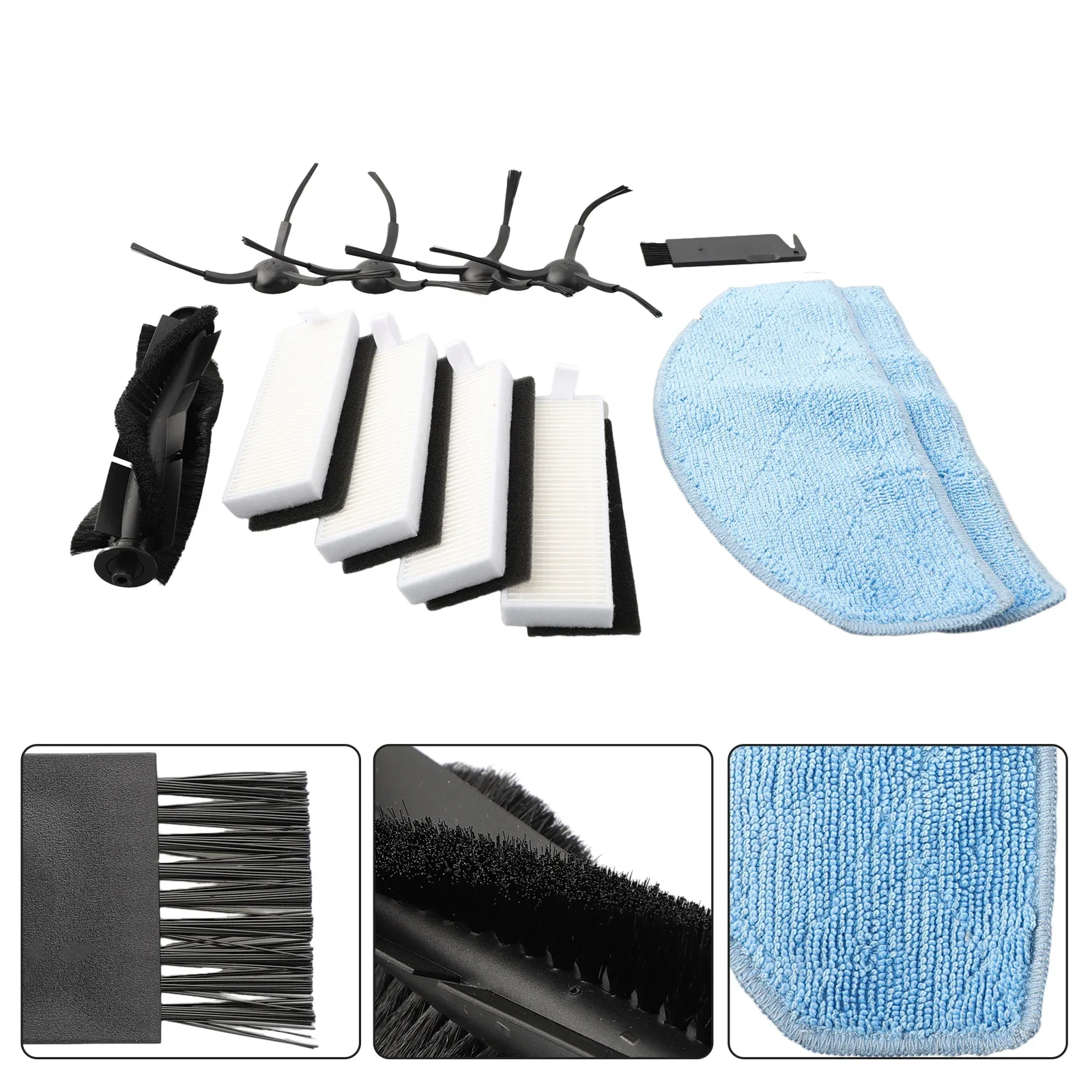 Robot Vacuum Maintenance Accessories For Laresar Evol 3 & For Honiture For /For Pro Includes 1 Roller Brush 4 Filters
Robot Vacuum Maintenance Accessories For Laresar Evol 3 & For Honiture For /For Pro Includes 1 Roller Brush 4 Filters
