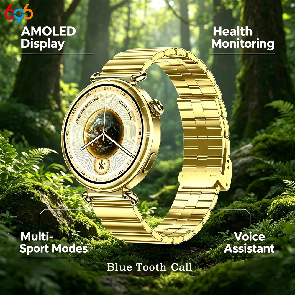 Fashion AMOLED Screen Women Smart Watch Blue Tooth Call Sleep Health Lady Watches IP68 Waterproof Music Sports Girl Smartwatch
Fashion AMOLED Screen Women Smart Watch Blue Tooth Call Sleep Health Lady Watches IP68 Waterproof Music Sports Girl Smartwatch