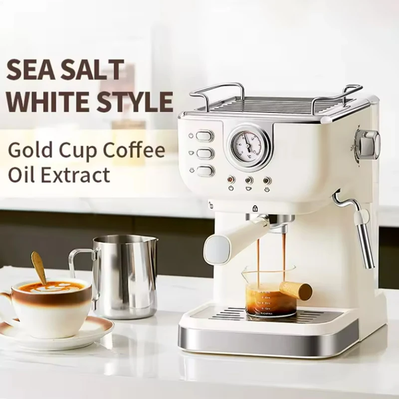 Итальянская кофемашина для эспрессо, 20 бар, напорный насос, полуавтоматические кофемашины для горячего приготовления, с контролем температуры для дома
Итальянская кофемашина для эспрессо, 20 бар, напорный насос, полуавтоматические кофемашины для горячего приготовления, с контролем температуры для дома