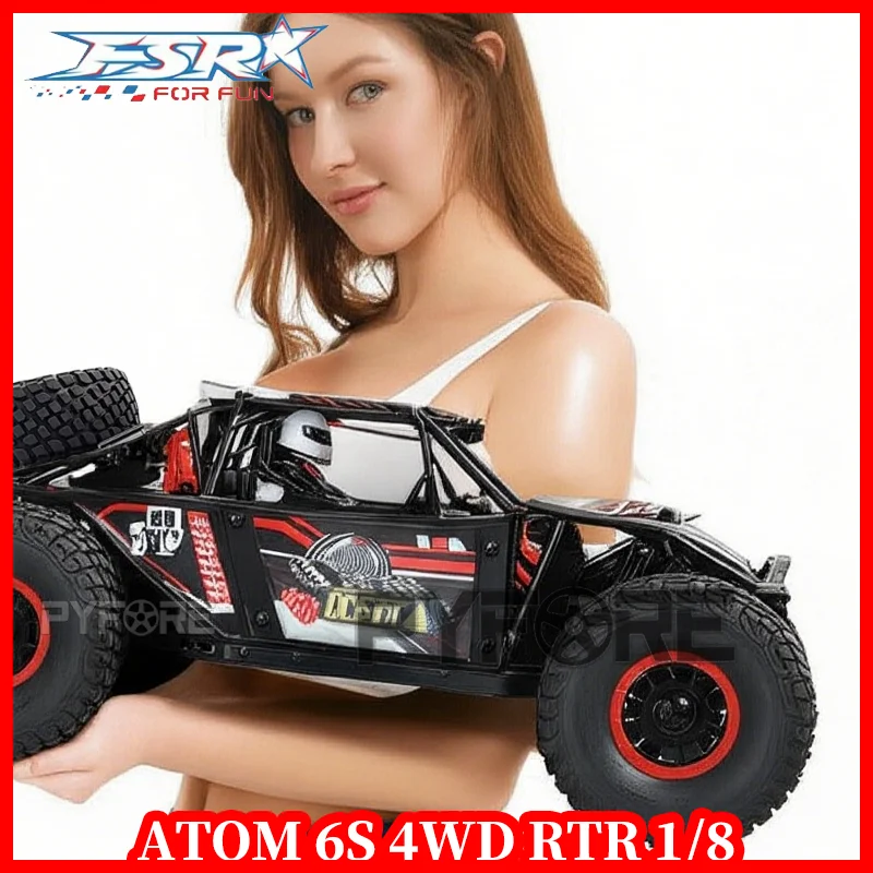 FSR Racing AToM 6s Brushless 1/8 Rc Cars for Adults- 4WD Electric Remote Control BuggyTruck off-Road Rc car
FSR Racing AToM 6s Brushless 1/8 Rc Cars for Adults- 4WD Electric Remote Control BuggyTruck off-Road Rc car