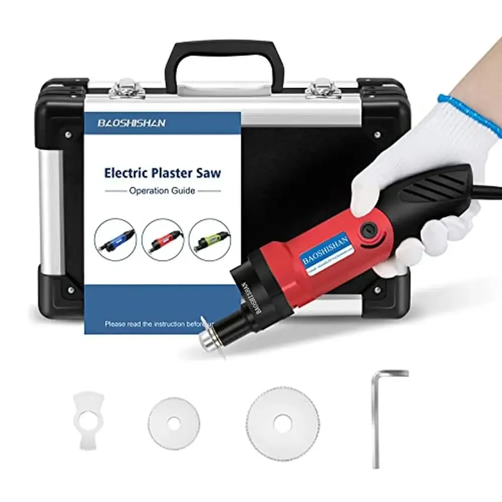 Electric Plaster Bandage Cast Saw with 3 Saw Blades 110V Red Plaster Removal Tool Operates Safely Operators and Patients
Electric Plaster Bandage Cast Saw with 3 Saw Blades 110V Red Plaster Removal Tool Operates Safely Operators and Patients